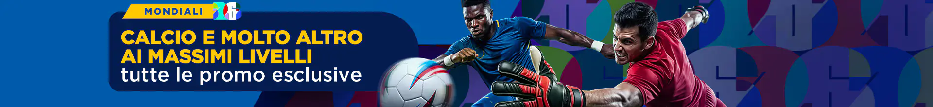 Mondiali 2026: calcio e promozioni GoldBet