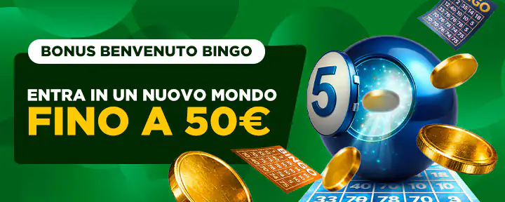 Bonus Benvenuto Bingo