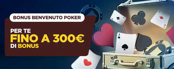 Bonus Benvenuto Poker